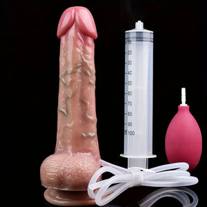 Skin Lifelike Squirting Dildo.