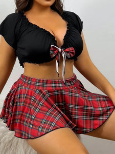 Teachers Pet Plus Size School Girl Costume.