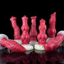 Load image into Gallery viewer, The Howling Dog Silicone Dildo.
