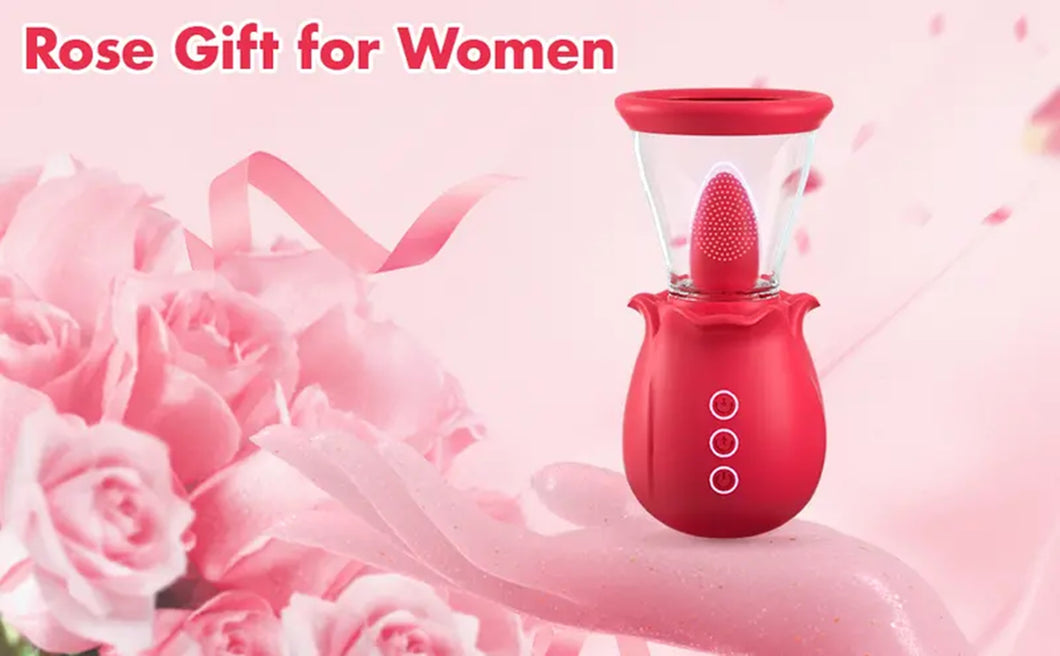 The Red Rose Nipple, Clitoral Stimulator.