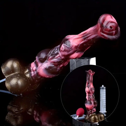 The Squirting Horse Dildo With Suction Cup.