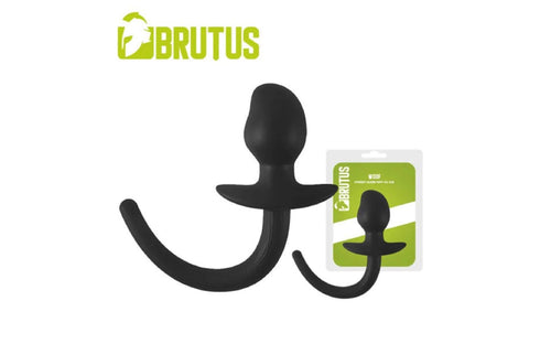Woof Hyper Soft Silicone Puppy Tail Plug.