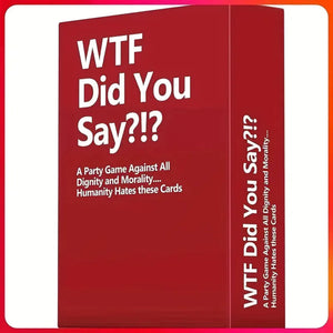 WTF Did You Say? Adult Party Card Game.