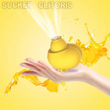 Load image into Gallery viewer, Yellow Chick Sucking Vibrator.
