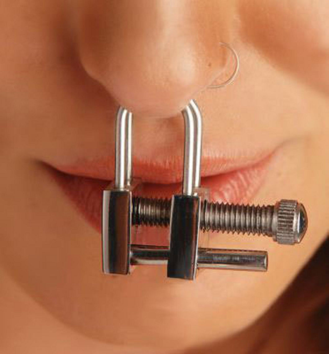 Nose Shackle Stainless Steel Adjustable Nose Clamp. - Beautiful Stranger 2020