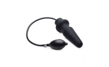Load image into Gallery viewer, Ass Pand Large Inflatable Silicone Plug Black. - Beautiful Stranger 2020
