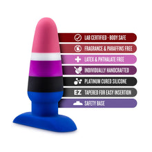 Load image into Gallery viewer, Avant Pride  P5 &amp; P4 Power Anal Butt Plug. - Beautiful Stranger 2020
