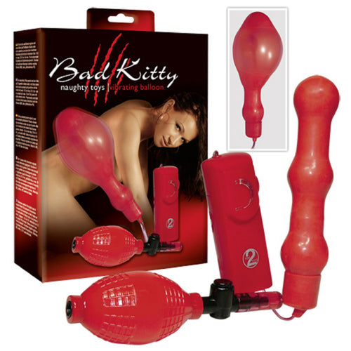 Bad Kitty Red Box Red Vibrating Balloon. - Beautiful Stranger 2020