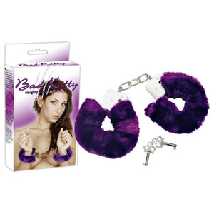 Bad Kitty White Box Furry Handcuffs Purple. - Beautiful Stranger 2020
