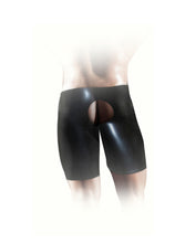 Load image into Gallery viewer, Black Latex Unisex Fisting Short. - Beautiful Stranger 2020
