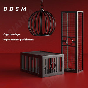 Black Iron Bondage Cage Restraint 3 Styles. - Beautiful Stranger 2020