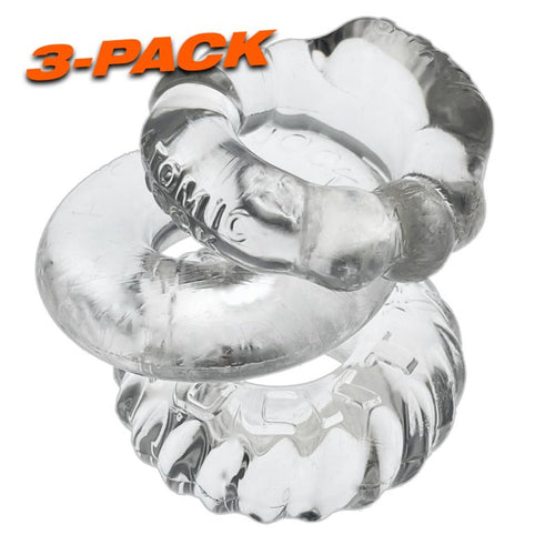 OxBalls Bonemaker 3 Pc Cockring Set Clear. - Beautiful Stranger 2020