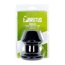 Load image into Gallery viewer, Brutus Gobbler Black Silicone Tunnel Plug L. - Beautiful Stranger 2020
