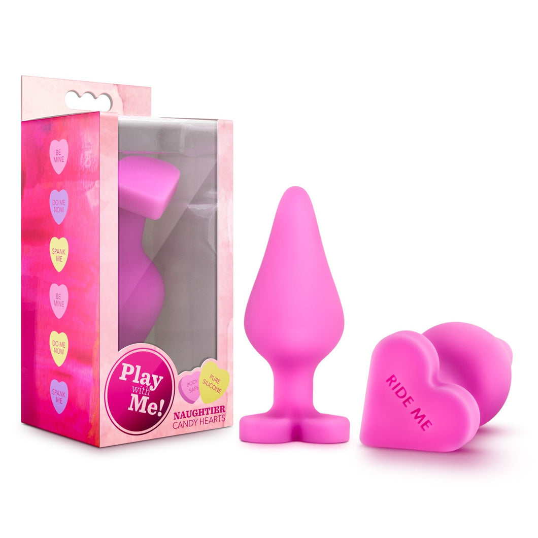 Naughty But Nice Ride Me Candy Hearts Butt Plug. - Beautiful Stranger 2020