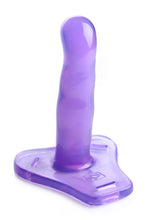 Load image into Gallery viewer, Comfort Ride Strap On Harness with Purple Dildo. - Beautiful Stranger 2020
