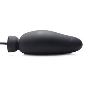 Dick Spand Inflatable Silicone Dildo Black. - Beautiful Stranger 2020