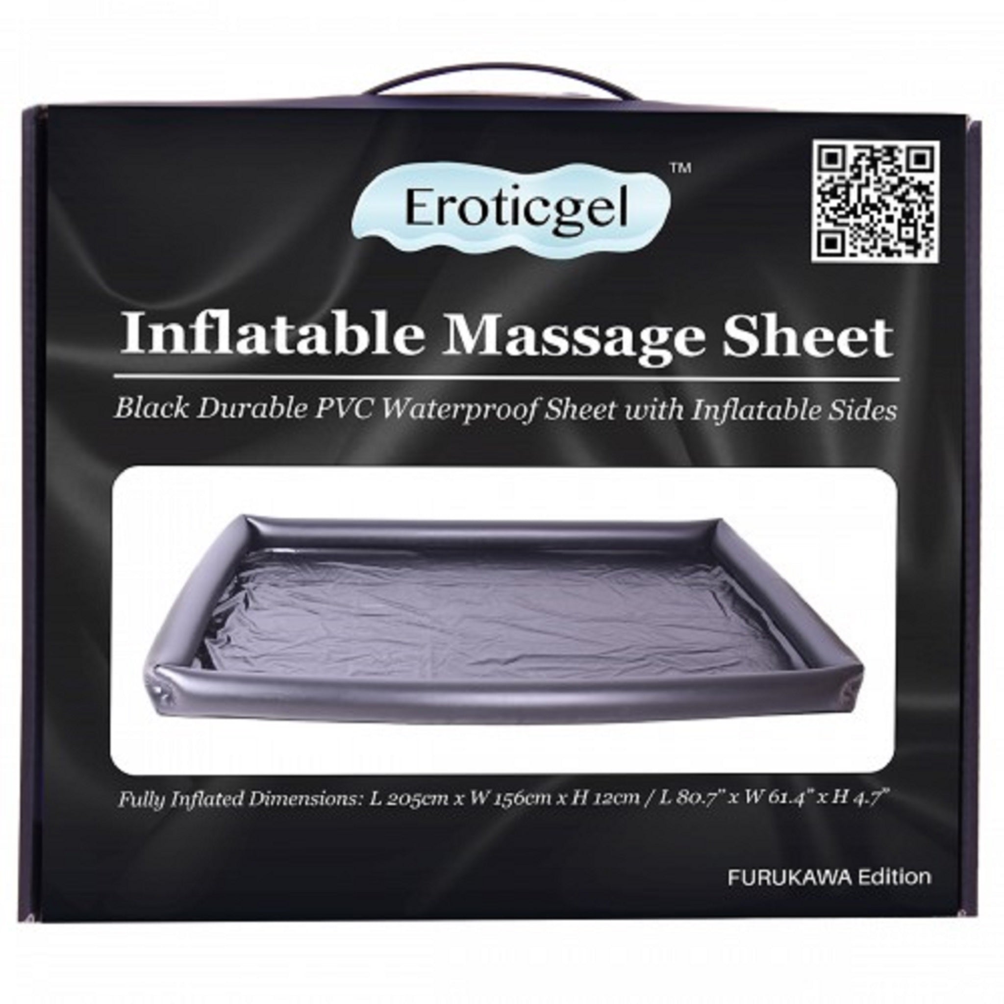 Eroticgel Inflatable Massage / Sex Sheet Black | Beautiful Stranger 2020.