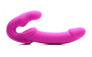 Evoke Pink Silicone Strapless Strap On. - Beautiful Stranger 2020