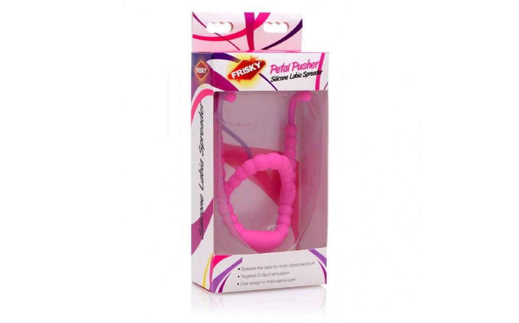 Frisky Pink Petal Pusher Silicone Labia Spreader. - Beautiful Stranger 2020