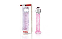 Load image into Gallery viewer, Glass Dildo Romance 7 Pink 7.5in. - Beautiful Stranger 2020

