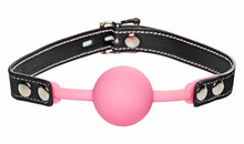 Load image into Gallery viewer, Glow Gag Glow in the Dark Silicone Ball Gag. - Beautiful Stranger 2020
