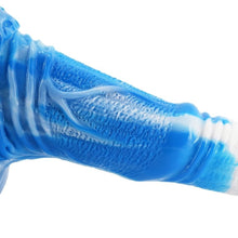 Load image into Gallery viewer, Horse Dildo Blue/White. - Beautiful Stranger 2020
