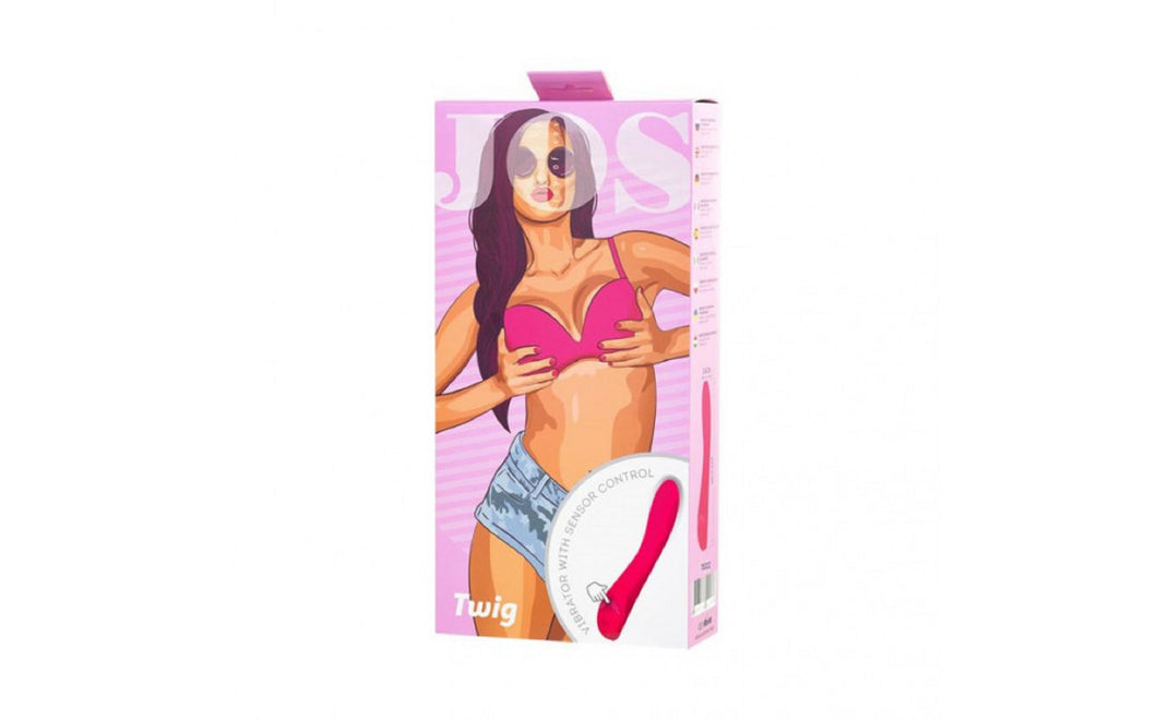 JOS Twig Slimline Vibrator - Pink. - Beautiful Stranger 2020