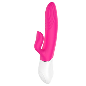 Lighter Thrusting Rabbit Vibrator - Pink. - Beautiful Stranger 2020