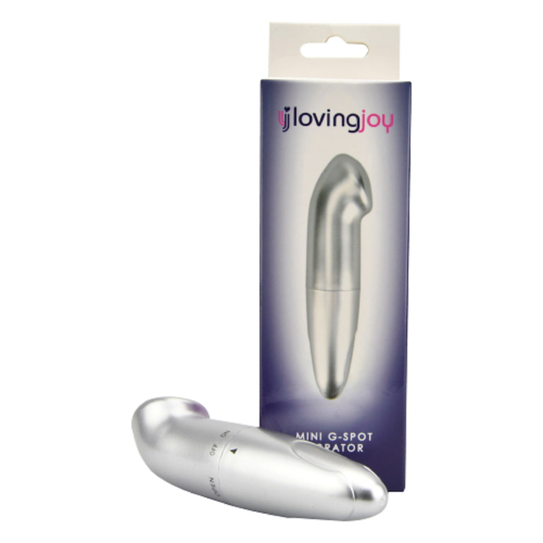 Loving Joy Silver Mini G-Spot Vibrator. - Beautiful Stranger 2020