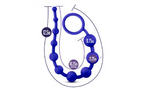 Luxe Silicone 10 Beads Indigo. - Beautiful Stranger 2020