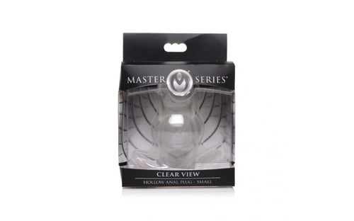 Master Series Clear View Hollow Anal Plug Small. - Beautiful Stranger 2020