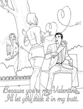 Load image into Gallery viewer, My Naughty Valentine Colouring Book. - Beautiful Stranger 2020

