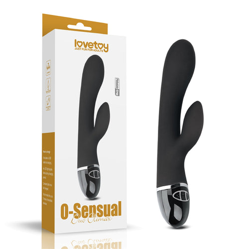 O Sensual Black Clit Duo Climax Rechargeable Vibrator. - Beautiful Stranger 2020