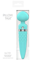 Load image into Gallery viewer, Pillow Talk Sultry Dual Ended Warming Massager Teal. - Beautiful Stranger 2020
