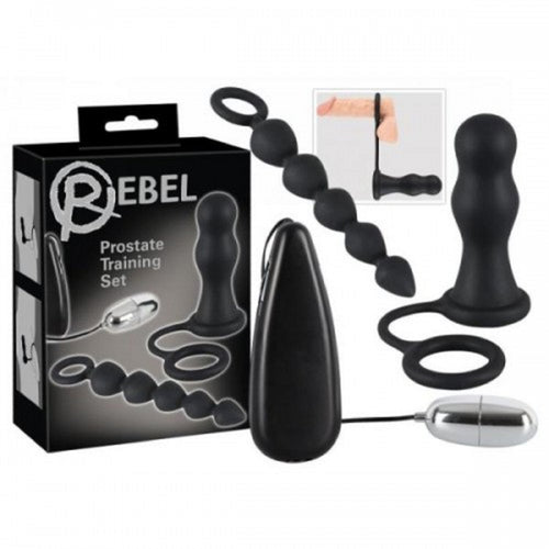 Rebel Anal Trainer Kit - Black. - Beautiful Stranger 2020