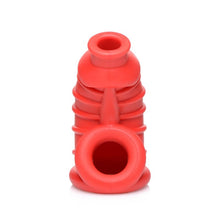 Load image into Gallery viewer, Red Dark Chamber Silicone Chastity Cage. - Beautiful Stranger 2020
