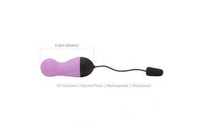 Remote Control Vibrating Egg Purple. - Beautiful Stranger 2020