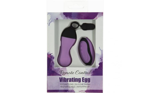 Remote Control Vibrating Egg Purple. - Beautiful Stranger 2020