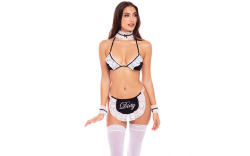 Sexy At Your Service Maid 6 Pc Black/White. - Beautiful Stranger 2020