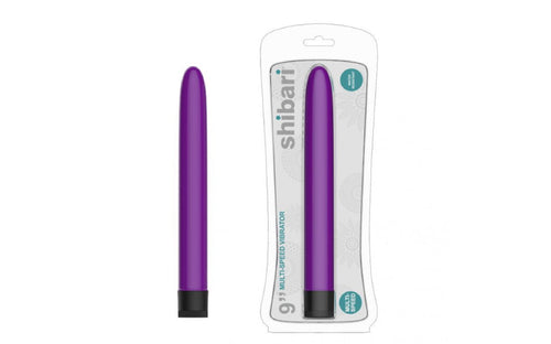 Shibari Multi-Speed Vibrator 9in Purple. - Beautiful Stranger 2020