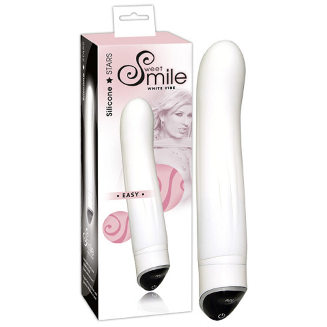 Smile Easy White Vibrator. - Beautiful Stranger 2020