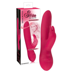 Smile Swirly Bunny Rabbit Hot Pink. - Beautiful Stranger 2020