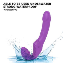 Load image into Gallery viewer, STIM U Dual Ended Silicone Vibrator - Purple. - Beautiful Stranger 2020
