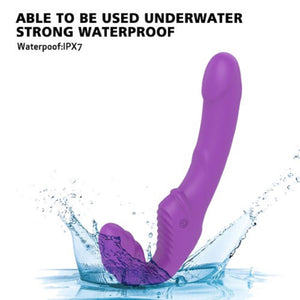 STIM U Dual Ended Silicone Vibrator - Purple. - Beautiful Stranger 2020