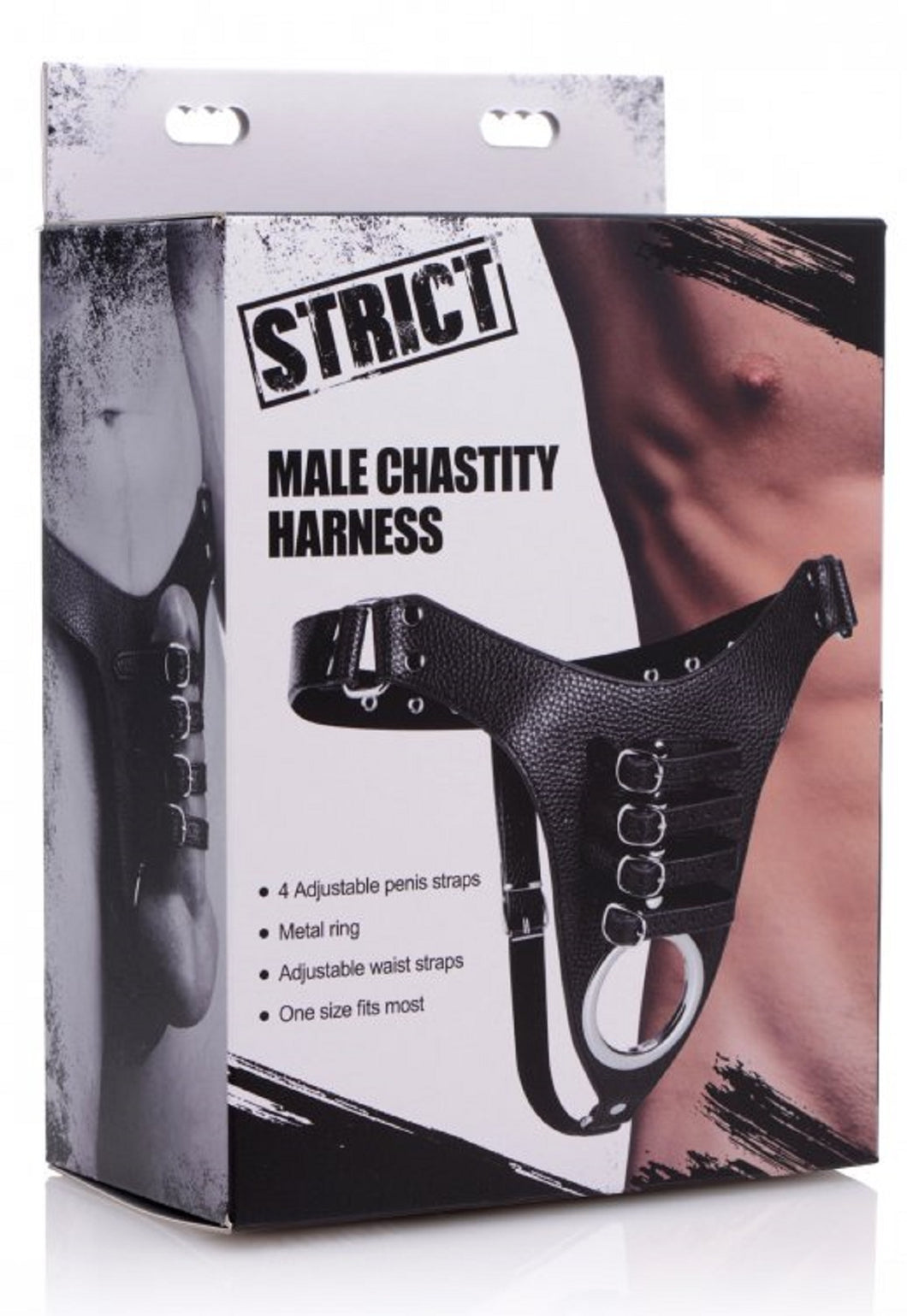 Strict Black Male Chastity Harness. - Beautiful Stranger 2020