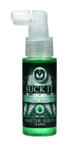 Suck It Throat Desensitizing Oral Sex Spray 2oz/59ml by Master Series. - Beautiful Stranger 2020