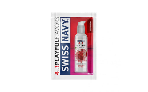 Swiss Navy Poppin Wild Cherry Lube 5ml Sachets (100 Pack). - Beautiful Stranger 2020