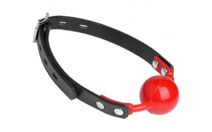 The Hush Gag Silicone Comfort Ball Gag - Red. - Beautiful Stranger 2020