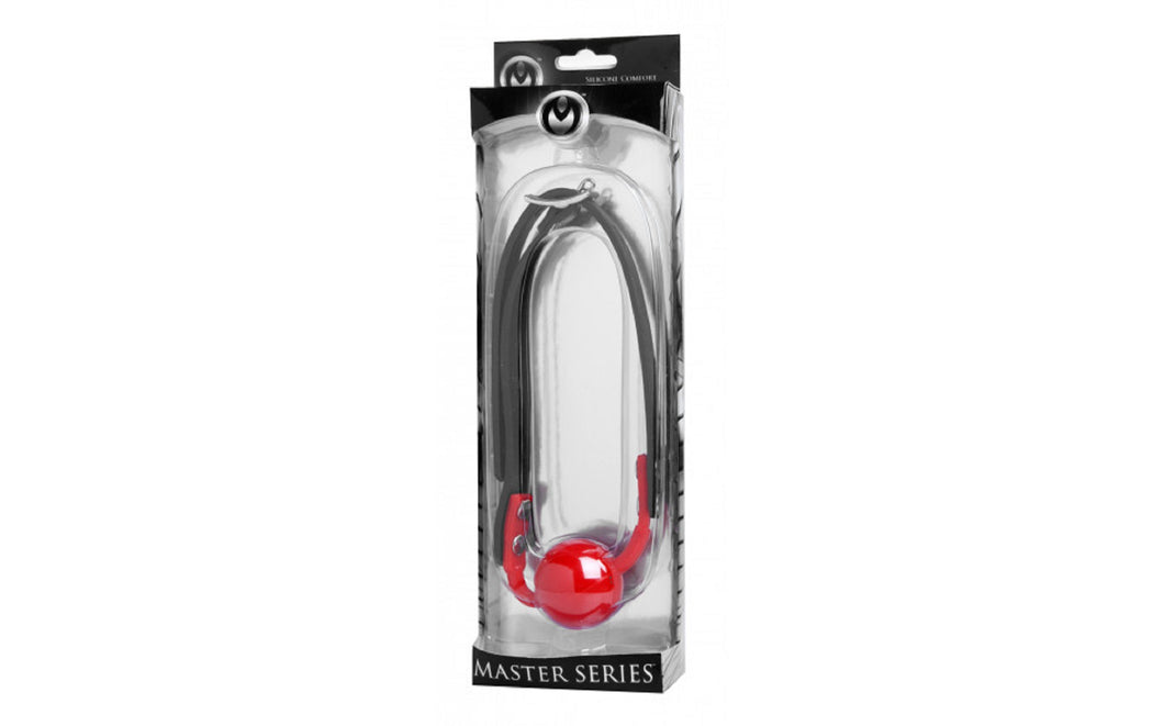 The Hush Gag Silicone Comfort Ball Gag - Red. - Beautiful Stranger 2020