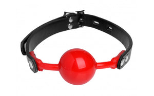 The Hush Gag Silicone Comfort Ball Gag - Red. - Beautiful Stranger 2020